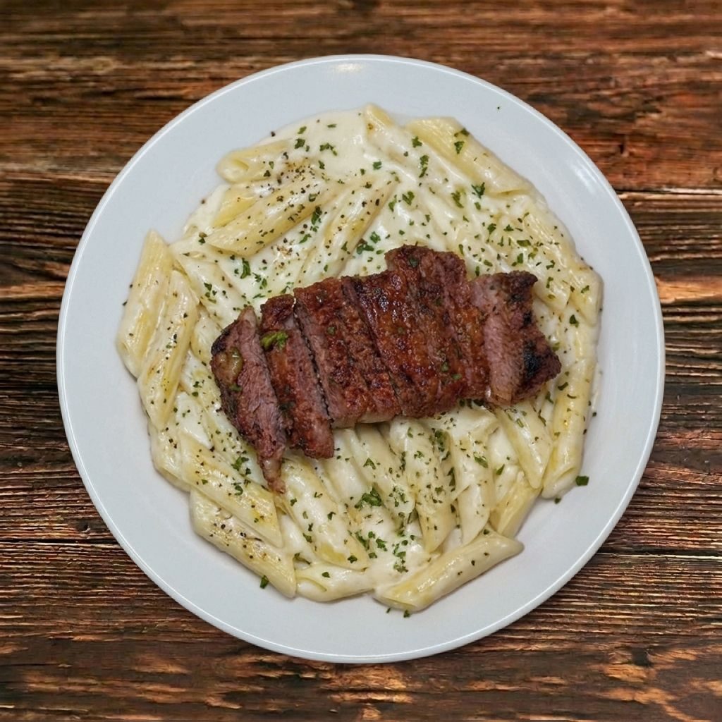 Steak Pasta.