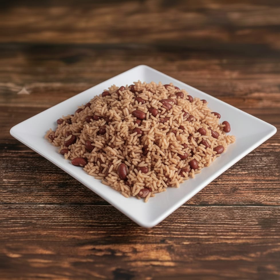 Rice & Peas.