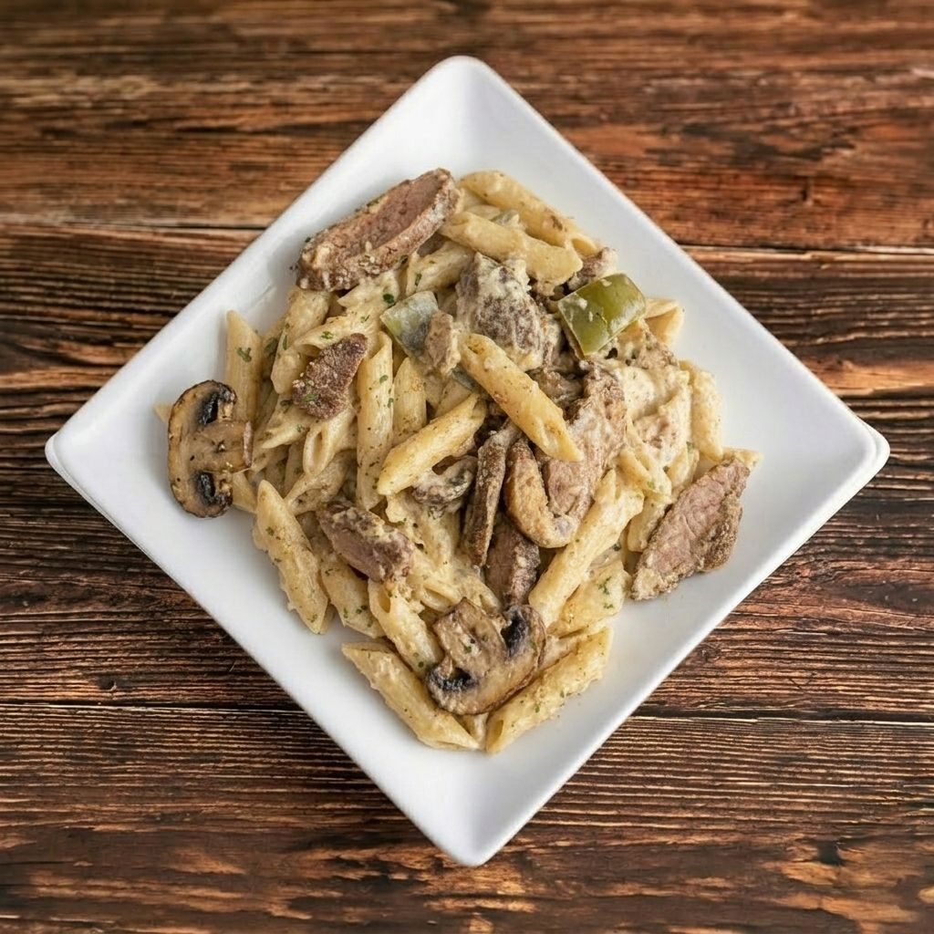 Jerk Chicken Pasta.