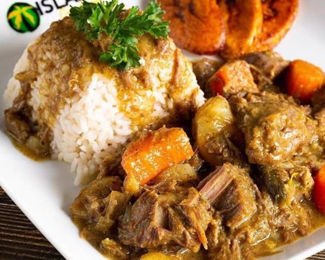 Curry Goat (Large).