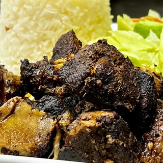Jerk Pork Dinner