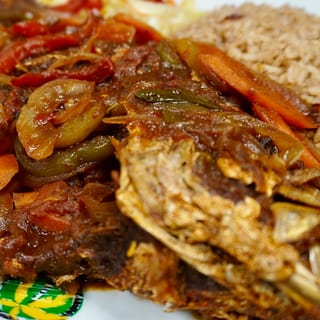 Brown Stew Fish