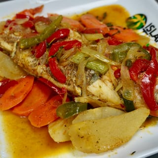 Steam Snapper Dinner